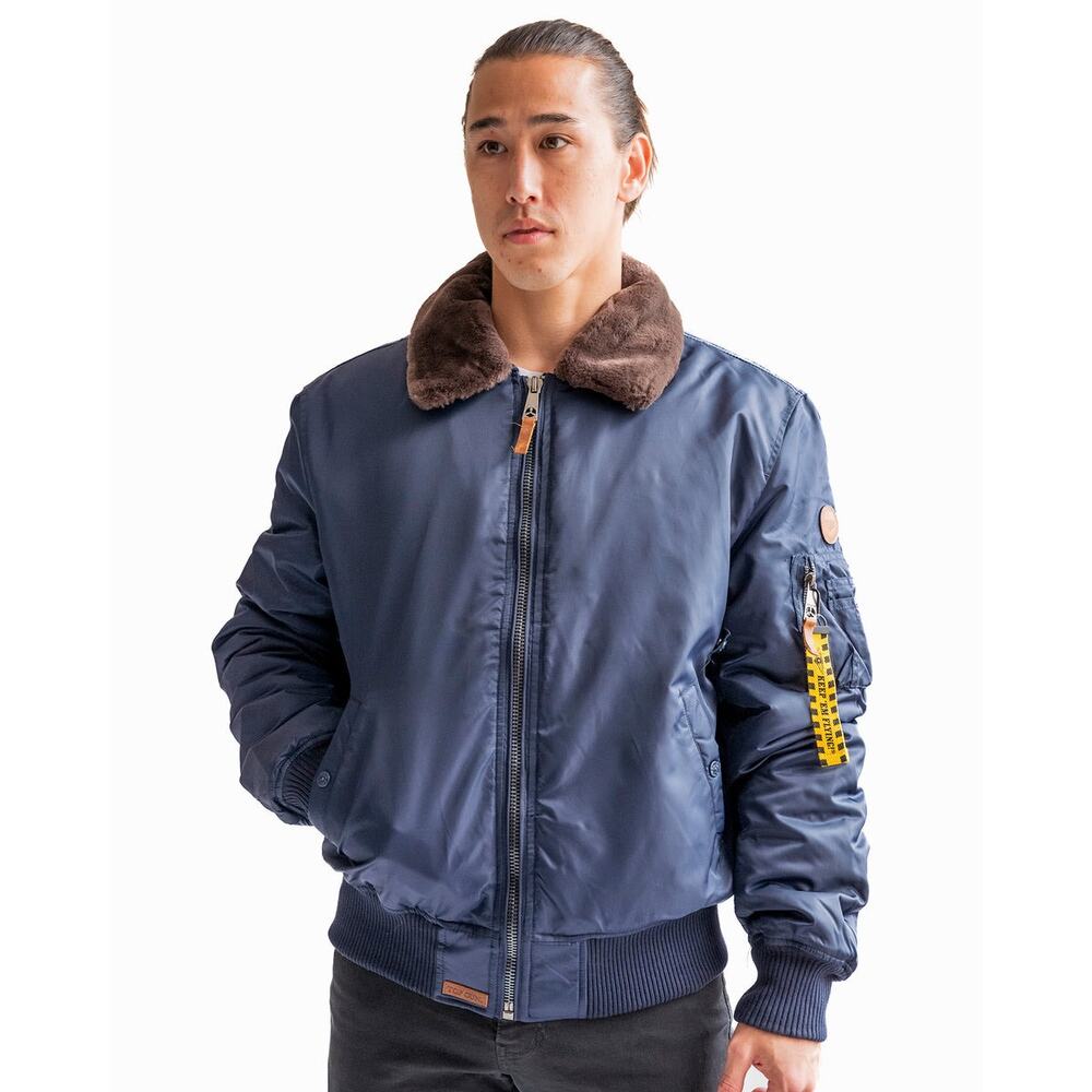 TOP GUN® B-15 MEN'S HEAVY DUTY FLIGHT BOMBER JACKET XL